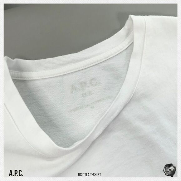 A.P.C. DOWNTOWN LOS ANGELES DTLA T-SHIRT 2017 SEASONAL CAPSULE UNISEX WHITE - Picture 5 of 13